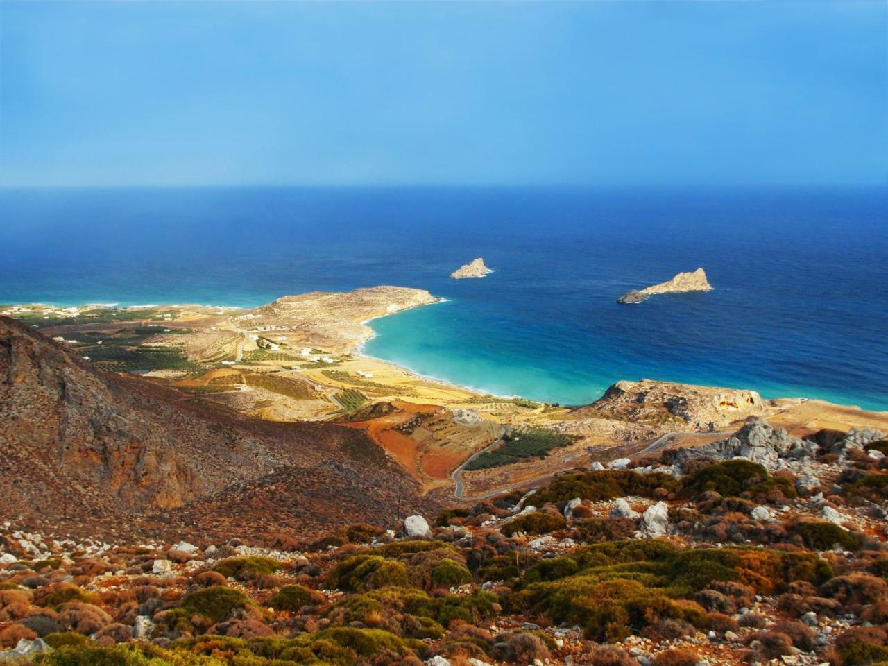 Blue Vista Cottage Sitia المظهر الخارجي الصورة
